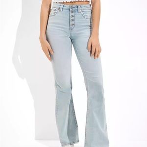 American eagle high waist flare jeans